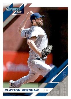 #88 Clayton Kershaw - Los Angeles Dodgers - 2019 Donruss Baseball