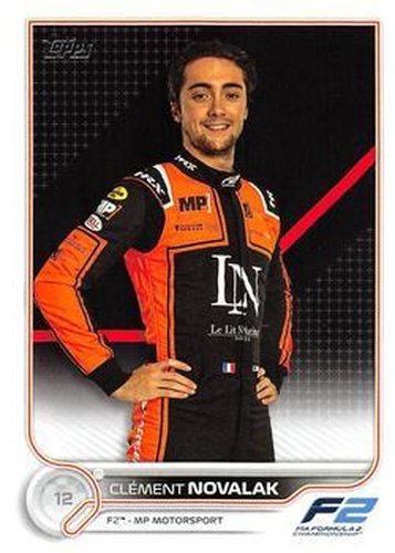 #88 Clément Novalak - MP Motorsport - 2022 Topps Formula 1 Racing
