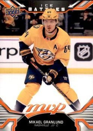 #88 Mikael Granlund - Nashville Predators - 2022-23 Upper Deck MVP - Ice Battles Hockey