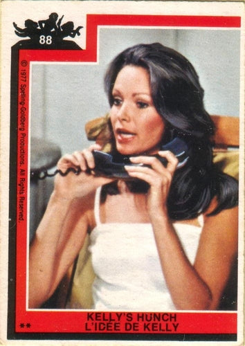 #88 Kelly's Hunch - 1977 O-Pee-Chee Charlie's Angels