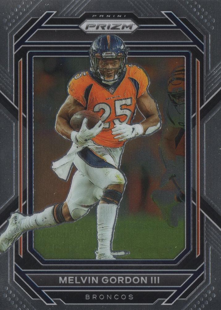 #88 Melvin Gordon III - Denver Broncos - 2022 Panini Prizm Football