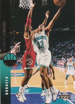 #88 Hersey Hawkins - Charlotte Hornets - 1994-95 Upper Deck Basketball