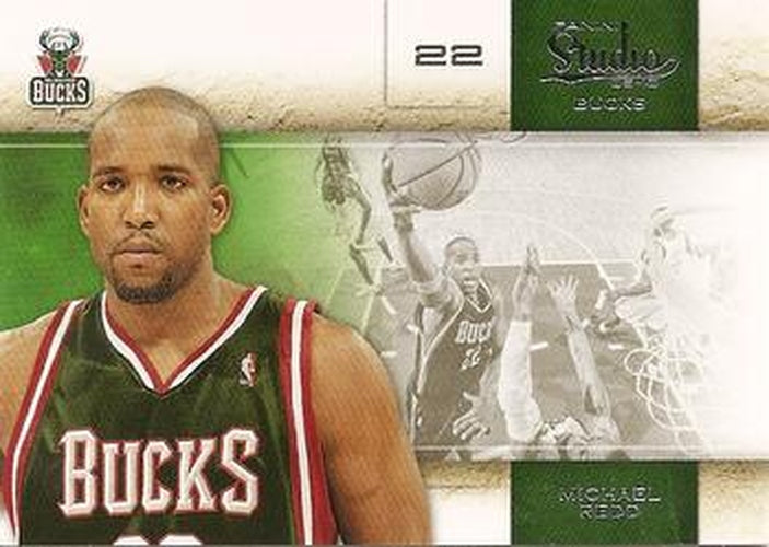 #88 Michael Redd - Milwaukee Bucks - 2009-10 Panini Studio Basketball