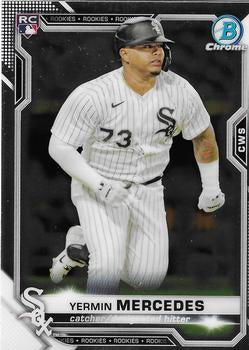 #88 Yermin Mercedes - Chicago White Sox - 2021 Bowman Chrome Baseball