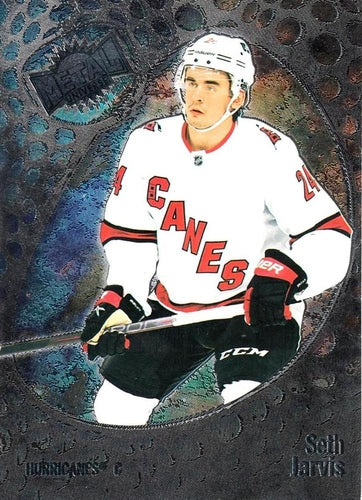 #88 Seth Jarvis - Carolina Hurricanes - 2022-23 SkyBox Metal Universe Hockey