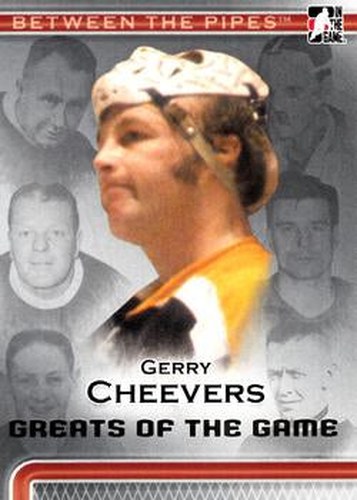 #89 Gerry Cheevers - Boston Bruins - 2006-07 In The Game Between The Pipes Hockey