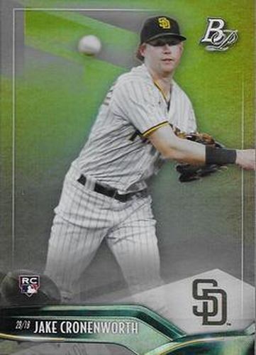 #89 Jake Cronenworth - San Diego Padres - 2021 Bowman Platinum Baseball