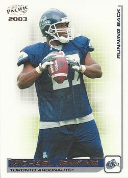#89 Michael Jenkins - Toronto Argonauts - 2003 Pacific CFL Football