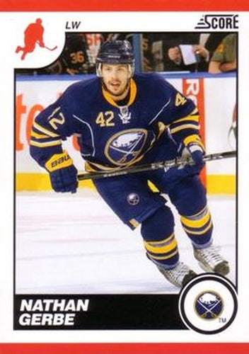 #89 Nathan Gerbe - Buffalo Sabres - 2010-11 Score Hockey