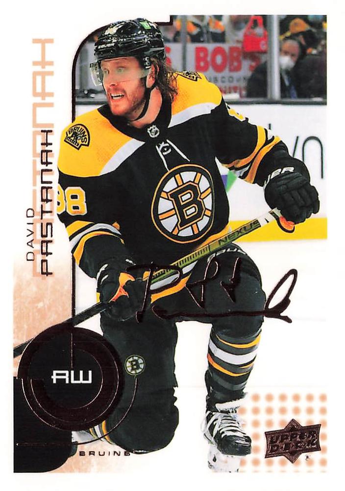 #89 David Pastrnak - Boston Bruins - 2022-23 Upper Deck MVP - 20th Anniversary Hockey