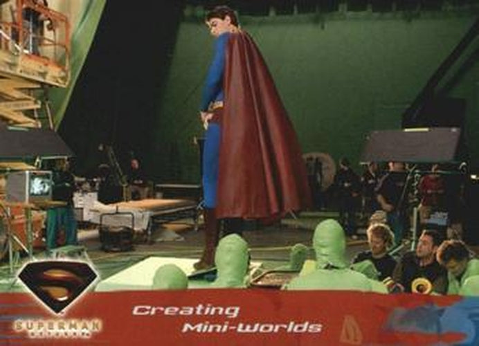#89 Creating Mini-worlds - 2006 Topps Superman Returns