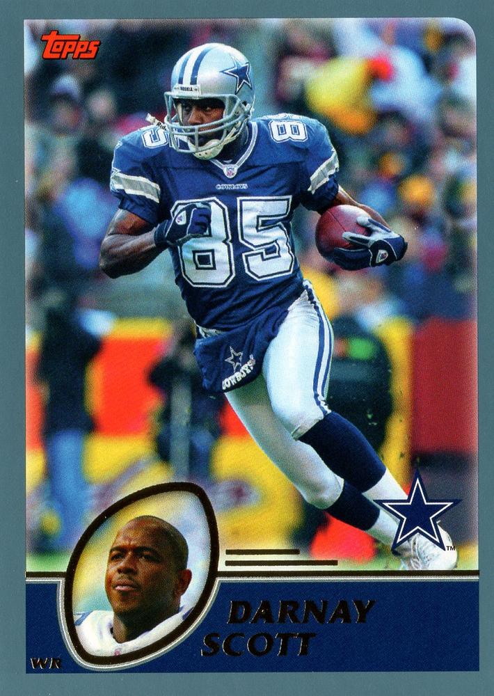 #89 Darnay Scott - Dallas Cowboys - 2003 Topps Football