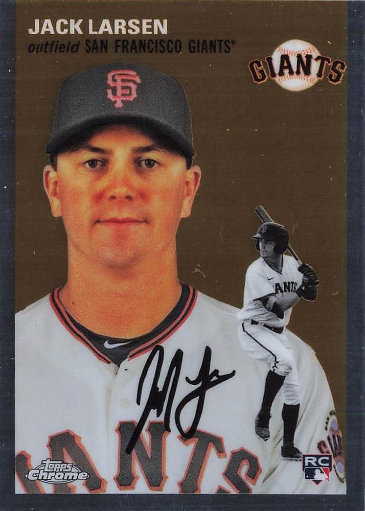 #89 Jack Larsen - San Francisco Giants - 2023 Topps Chrome Platinum Anniversary Baseball