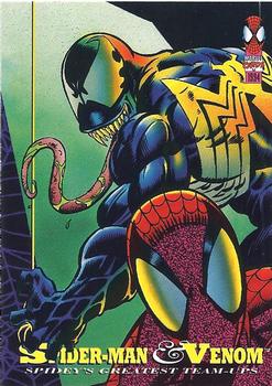 #89 Spider-Man & Venom - 1994 Fleer The Amazing Spider-Man