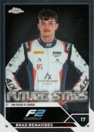 #89 Brad Benavides - PHM Racing by Charouz F2 - 2023 Topps Chrome Formula 1 Racing