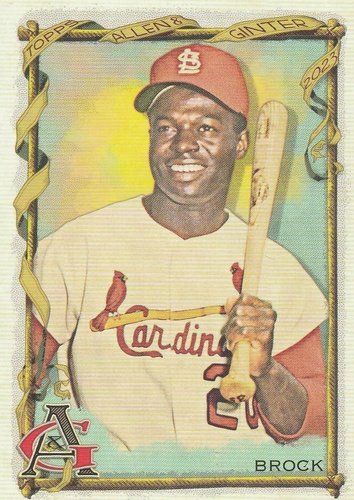 #89 Lou Brock - St. Louis Cardinals - 2023 Topps Allen & Ginter Baseball