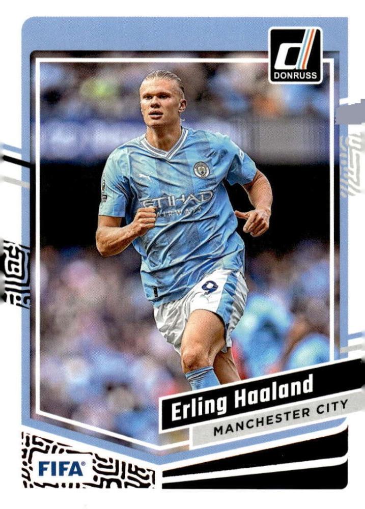 #89 Erling Haaland - Manchester City - 2023-24 Donruss Soccer