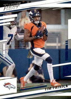#89 Tim Patrick - Denver Broncos - 2022 Panini Prestige Football