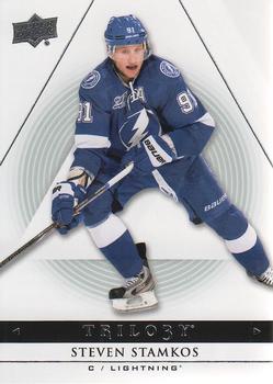 #89 Steven Stamkos - Tampa Bay Lightning - 2013-14 Upper Deck Trilogy Hockey