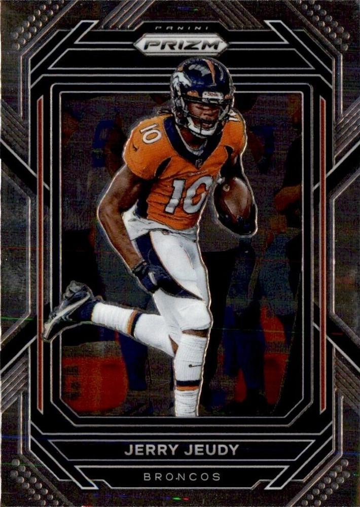 #89 Jerry Jeudy - Denver Broncos - 2022 Panini Prizm Football