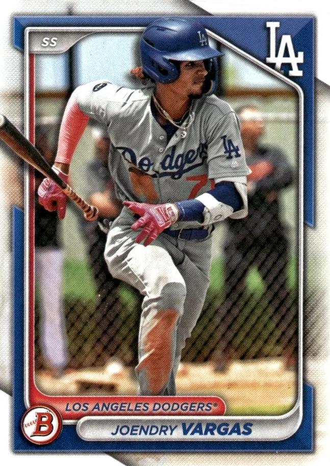 #BP-89 Joendry Vargas - Los Angeles Dodgers - 2024 Bowman - Prospects Baseball