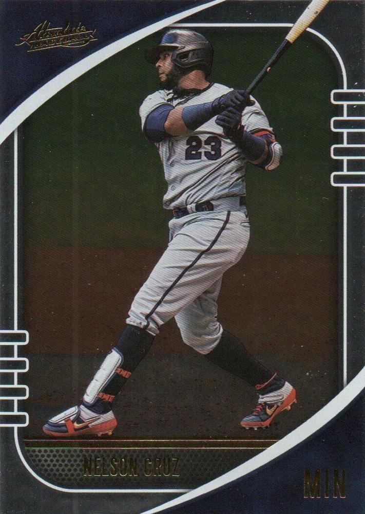 #89 Nelson Cruz - Minnesota Twins - 2021 Panini Absolute Baseball