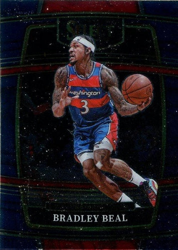 #89 Bradley Beal - Washington Wizards - 2021-22 Panini Select - Blue Basketball