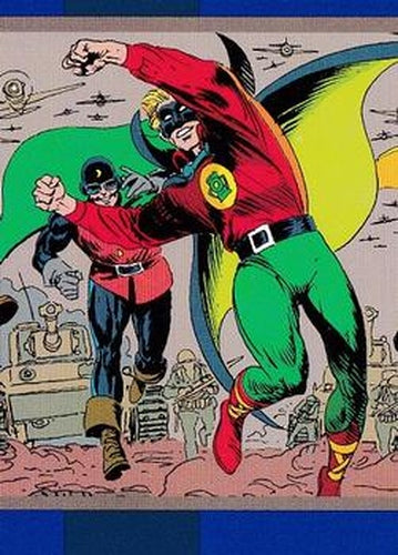 #8 Justice Society of America - 1993 SkyBox DC Cosmic Teams