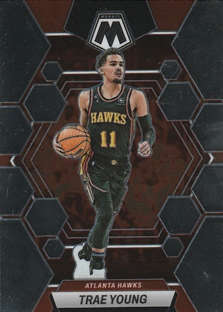 #8 Trae Young - Atlanta Hawks - 2022-23 Panini Mosaic Basketball