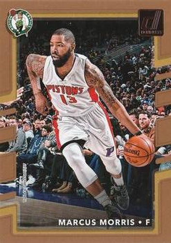 #8 Marcus Morris - Boston Celtics - 2017-18 Donruss Basketball