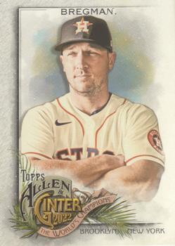 #8 Alex Bregman - Houston Astros - 2022 Topps Allen & Ginter Baseball