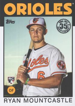 #86B-8 Ryan Mountcastle - Baltimore Orioles - 2021 Topps - 1986 Topps Baseball 35th Anniversary Series One Baseball