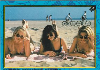 #8 Kelly / Brenda / Donna - 1991 Topps Beverly Hills 90210 - Stickers