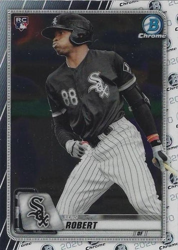 #8 Luis Robert - Chicago White Sox - 2020 Bowman Chrome Baseball