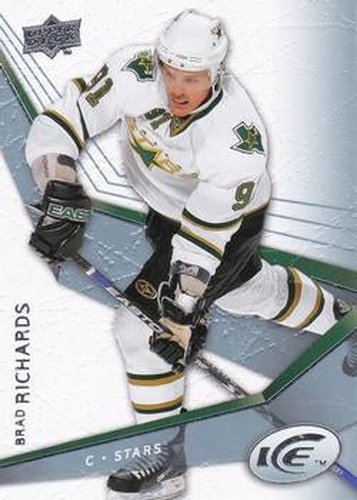 #8 Brad Richards - Dallas Stars - 2008-09 Upper Deck Ice Hockey