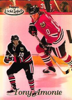 #8 Tony Amonte - Chicago Blackhawks - 1999-00 Topps Gold Label Hockey