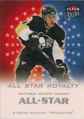 #ASR8 Evgeni Malkin - Pittsburgh Penguins - 2008-09 Ultra - All-Star Royalty Hockey