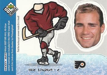 #BH8 Eric Lindros - Philadelphia Flyers - 1998-99 UD Choice - Bobbing Head Hockey