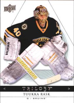 #8 Tuukka Rask - Boston Bruins - 2013-14 Upper Deck Trilogy Hockey
