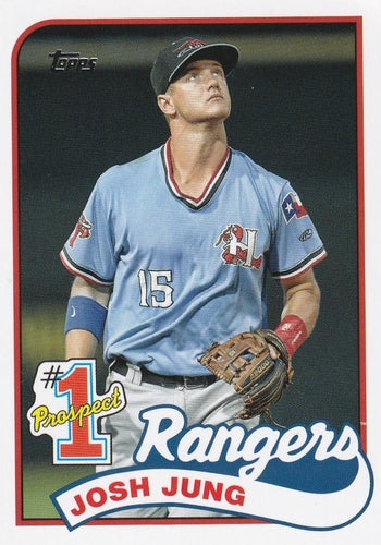 #P-8 Josh Jung - Texas Rangers - 2020 Topps Update - Prospects Baseball