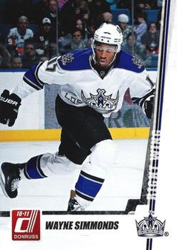 #8 Wayne Simmonds - Los Angeles Kings - 2010-11 Donruss Hockey