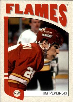 #8 Jim Peplinski - Calgary Flames - 2004-05 In The Game Franchises Canadian Hockey