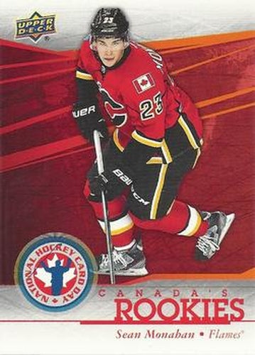 #NHCD 8 Sean Monahan - Calgary Flames - 2014 Upper Deck National Hockey Card Day Canada Hockey