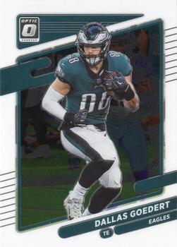 #8 Dallas Goedert - Philadelphia Eagles - 2021 Donruss Optic Football