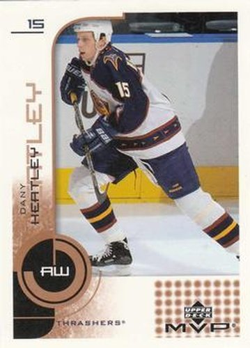 #8 Dany Heatley - Atlanta Thrashers - 2002-03 Upper Deck MVP Hockey