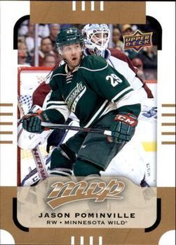 #8 Jason Pominville - Minnesota Wild - 2015-16 Upper Deck MVP Hockey