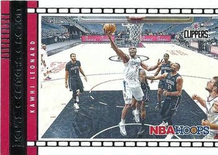 #8 Kawhi Leonard - Los Angeles Clippers - 2021-22 Hoops - Lights Camera Action Basketball