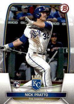 #8 Nick Pratto - Kansas City Royals - 2023 Bowman Baseball