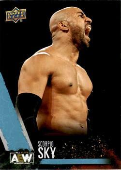 #8 Scorpio Sky - 2021 Upper Deck AEW Wrestling