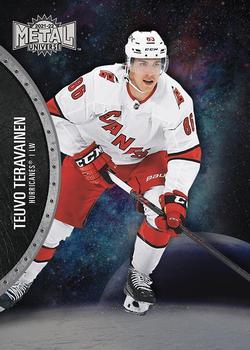 #8 Teuvo Teravainen - Carolina Hurricanes - 2021-22 Skybox Metal Universe Hockey